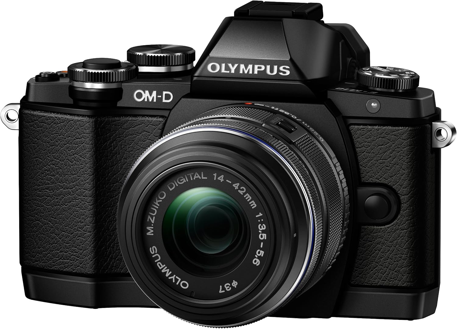 olympus om d e m10 mirrorless digital camera with 14 42mm f3 5 5 6 lens black