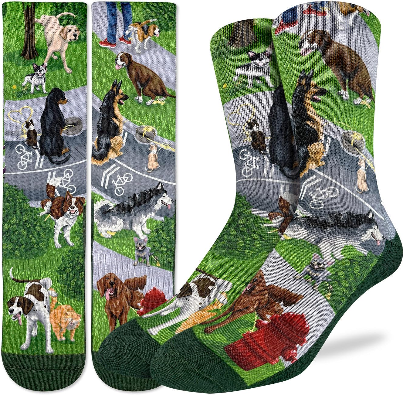 Good Luck Sock Women's Breaching Orcas Socks, Adult, Shoe Size 5-9 — view 275