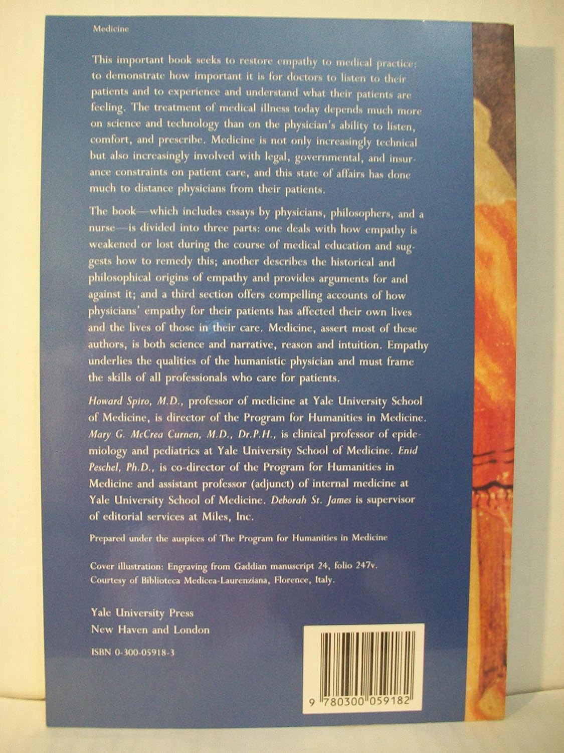 Empathy And The Practice Of Medicine Beyond Pills And The Scalpel