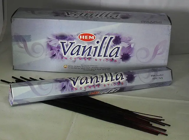 HEM Vanilla Incense Sticks - 120 Sticks Total | Wierook Stokjes