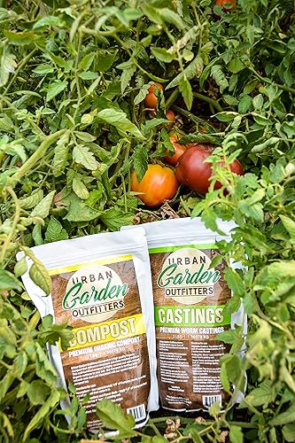 Miniatura 6 de Compost orgánico de primera calidad, alimento natural para el jardín, bolsa resellable (bolsa resellable de 7 libras)