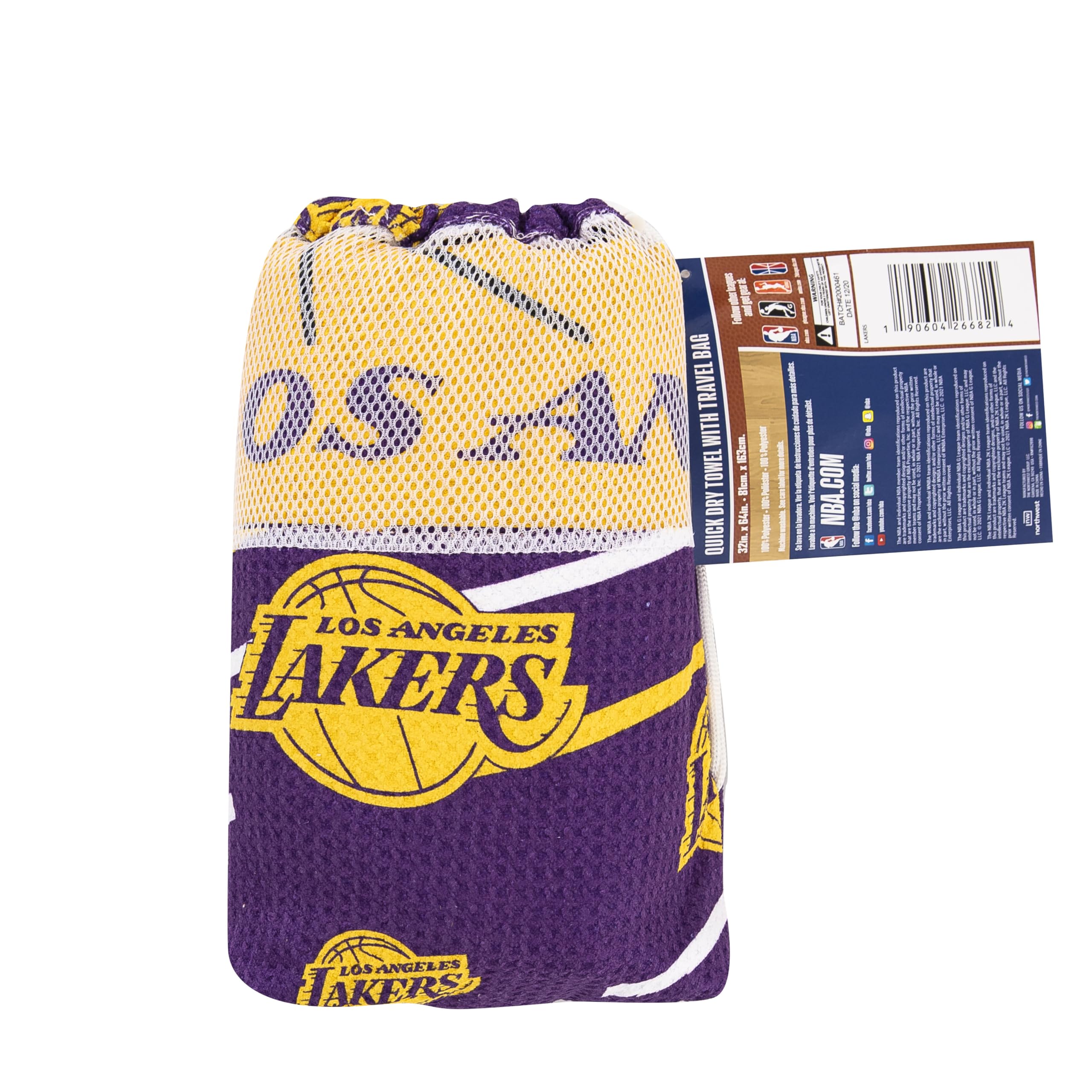 Amazon.co.jp: Northwest NBA ロサンゼルス・レイカーズ ビーチタオル 