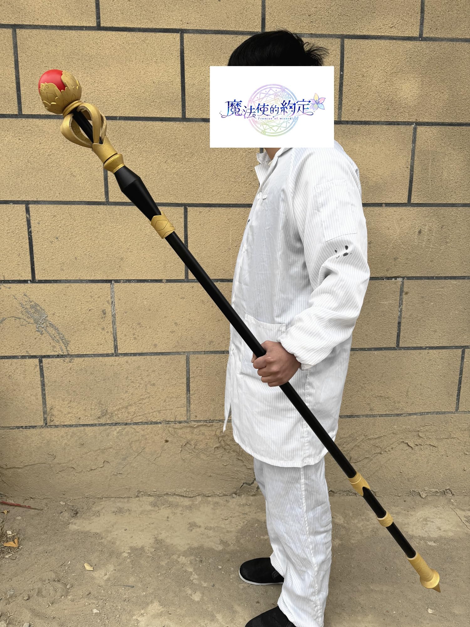 Amazon.co.jp: 魔法使いの約束 オズ コスプレ道具 Oz 法杖 杖 武器
