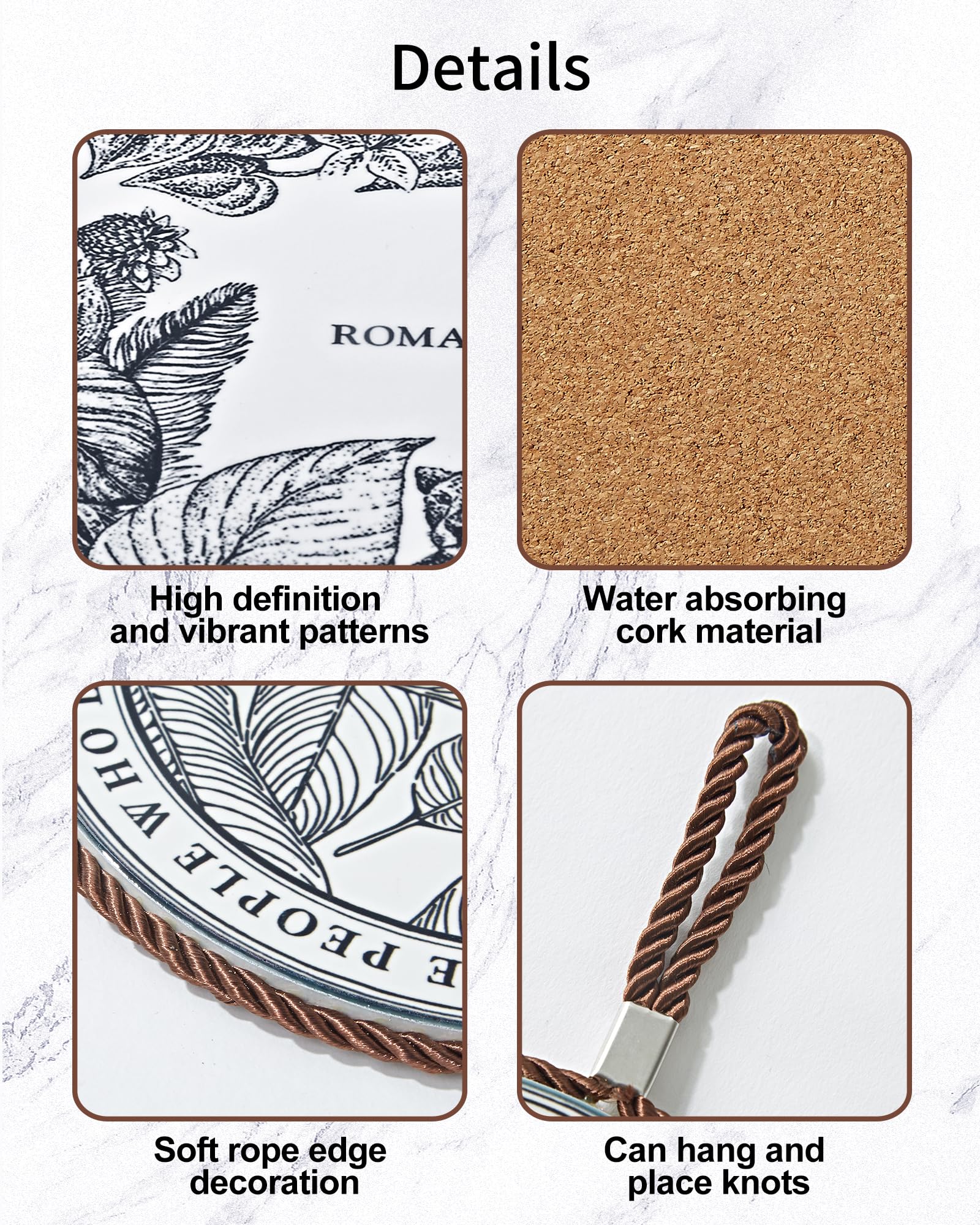 Dessous De Plat En Céramique, Support Pour Casseroles Et