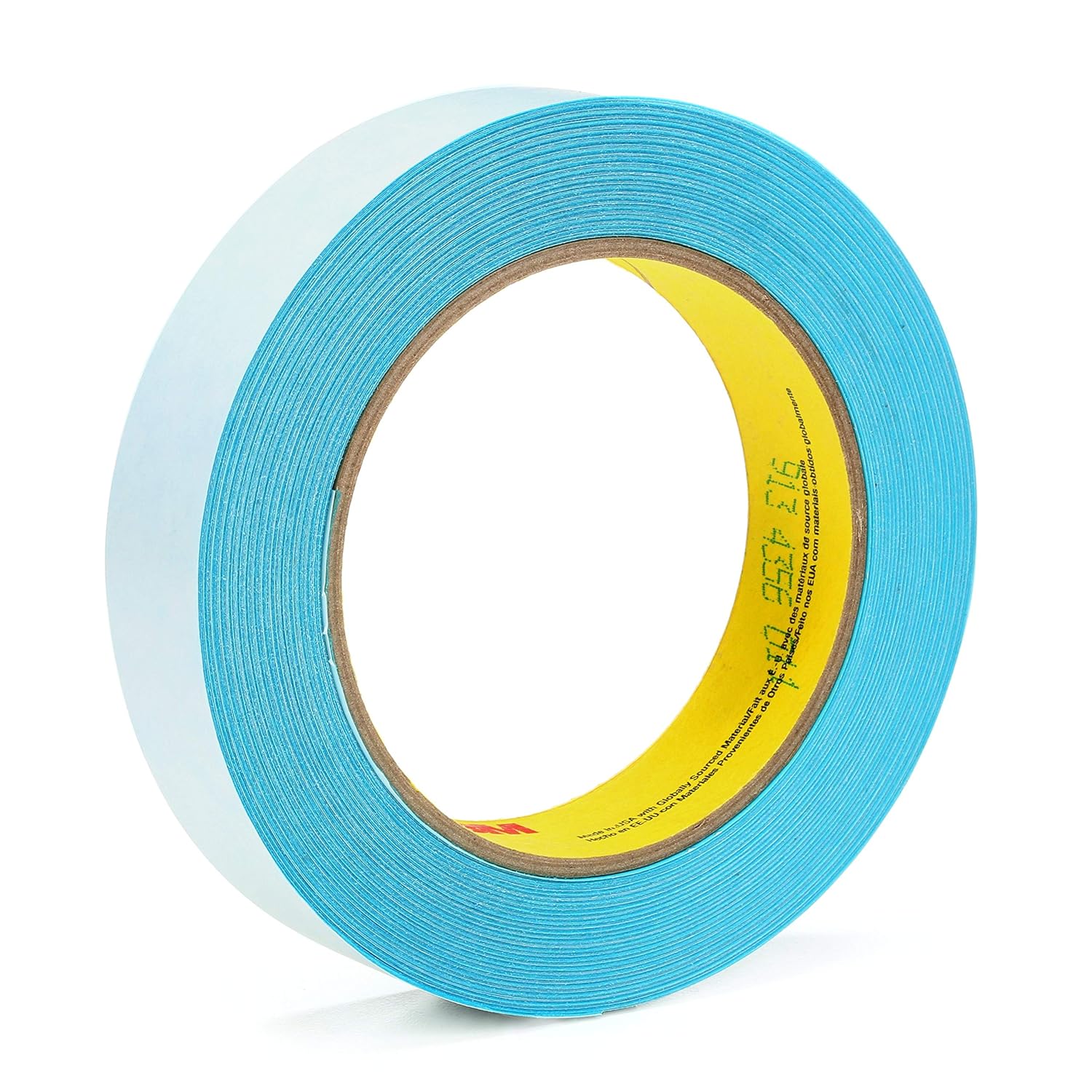 3M 17510-case Repulpable Double Coated Flying Splice Tape for Newsprint 913, 12 mm x 33 m, Blue (Pack of 72)