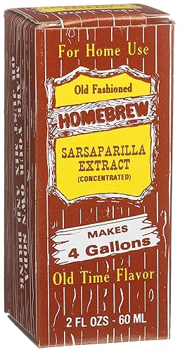 Homebrew Extracto concentrado de sarsaparilla, cajas de 2 onzas (paquete de 3)