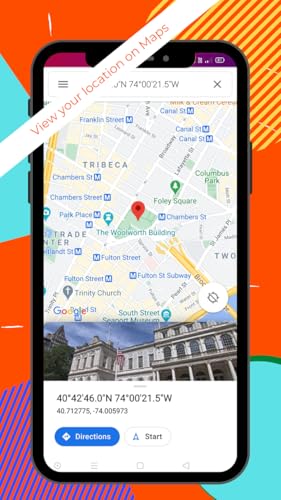 Location Info - Find your location from GPS and Network providers , instantly view it on map and sha