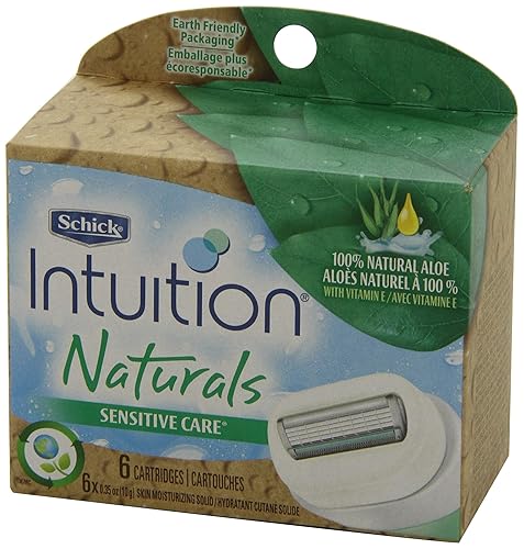Miniatura 9 de Repuestos de cuchilla de afeitar Schick Intuition Renewing Moisture Sensitive Care