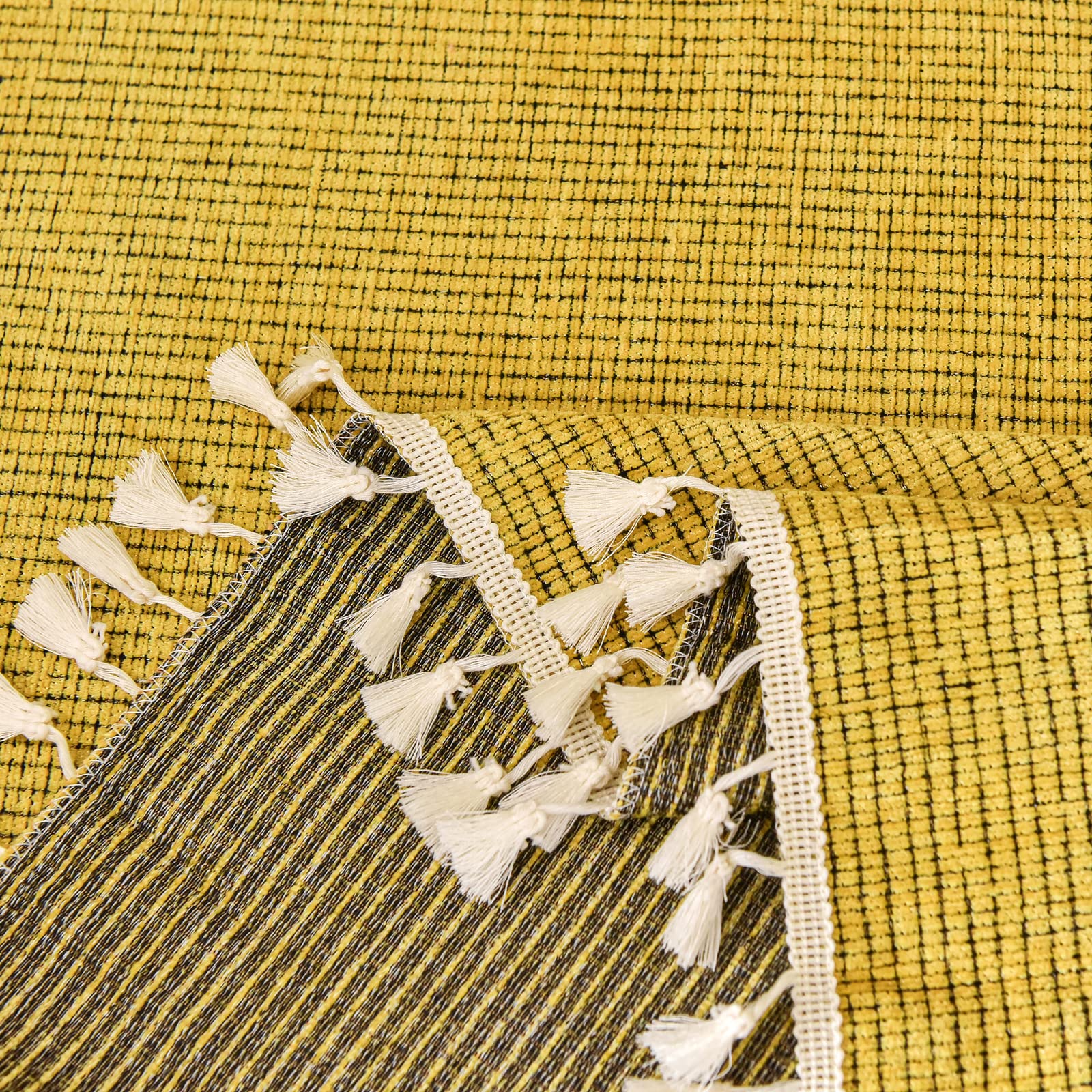 Dicker Chenille-Sofabezug für 2-Sitzer-Ecksofa – Kratzfester Schutz und de