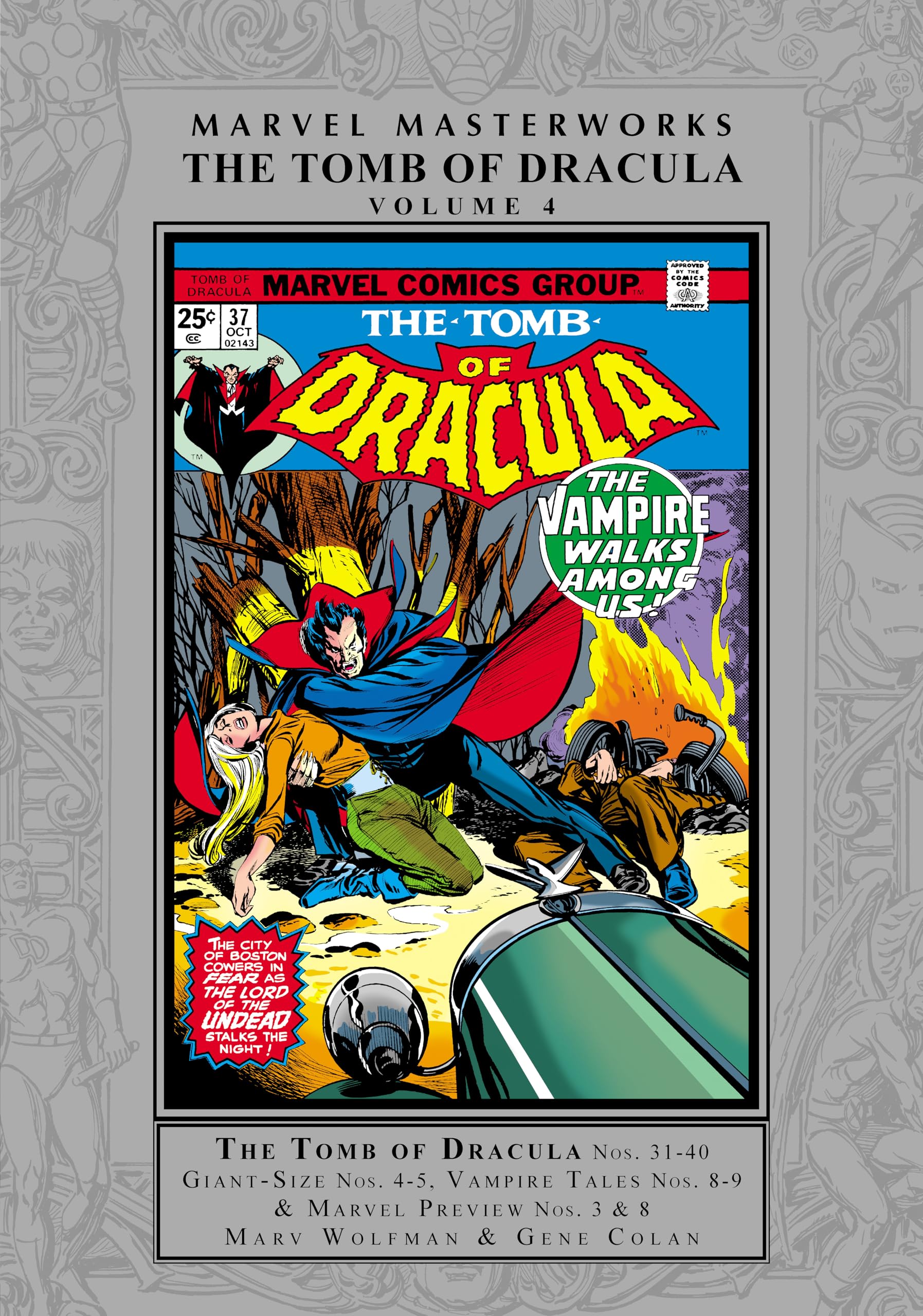 Marvel Masterworks: The Tomb Of Dracula Vol. 4