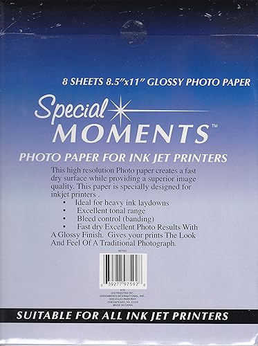 Miniatura 2 de Special Moments - Papel fotográfico (8 hojas)