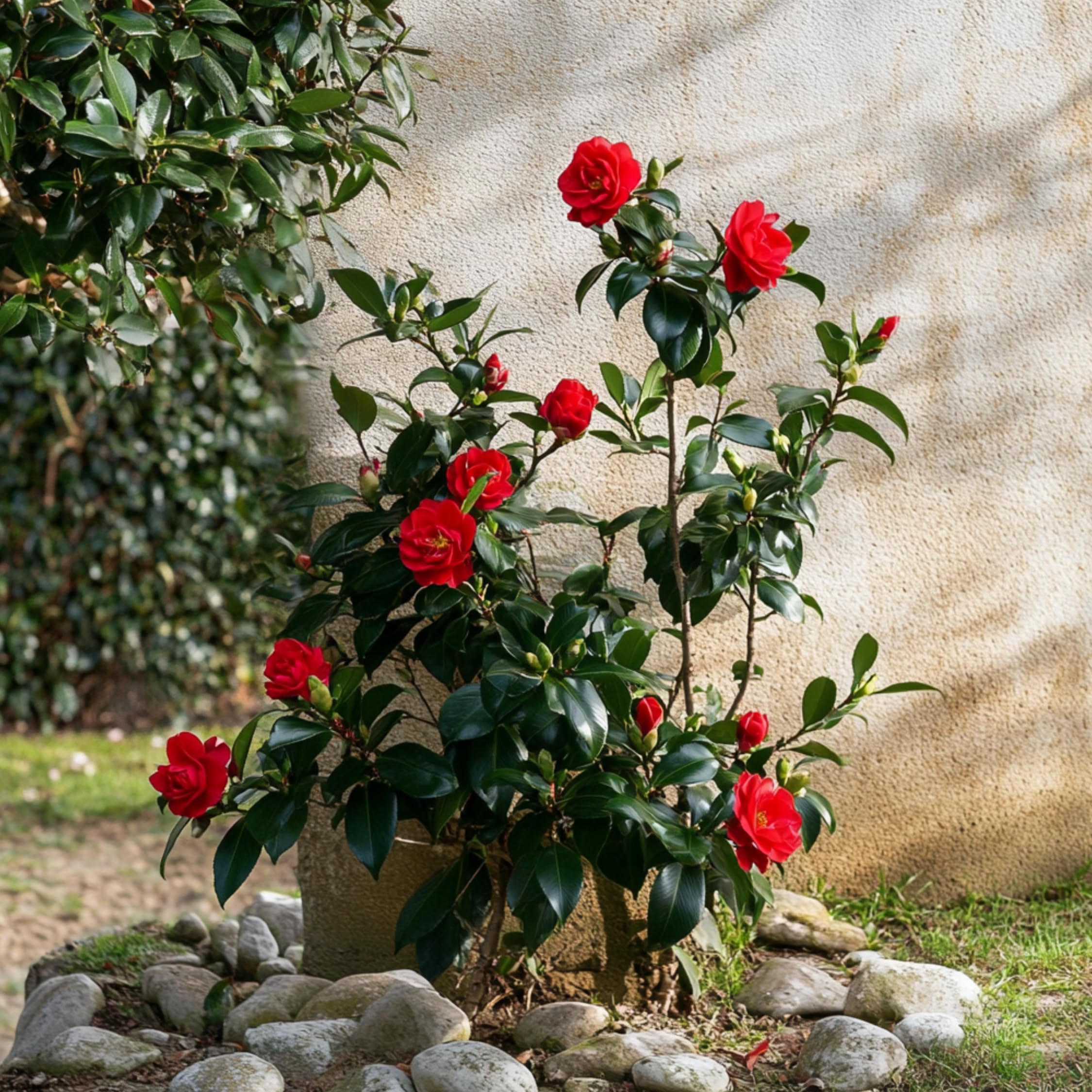 Plant in a Box - Camellia japonica 'Lady Campbell' - 2er Set - Japanische  Rose - Kamelie pflanze Winterhart - Topf 15cm - Hhe 50-60cm : Amazon.de:  Garten