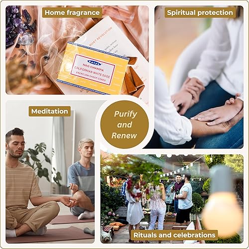 Vista 25 de Super Hit - Conos de incienso de reflujo para cascada, fuente de humo aromático, Haze Falls y esterilla, paquete de 6 Super Hit - 6