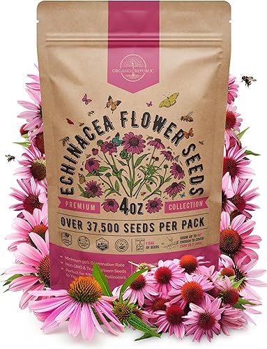 Miniatura 8 de Paquete de semillas de zinnia 1 oz - Más de 3,800 semillas criollas sin transgénicos para plantar, flores anuales en paquetes de semillas