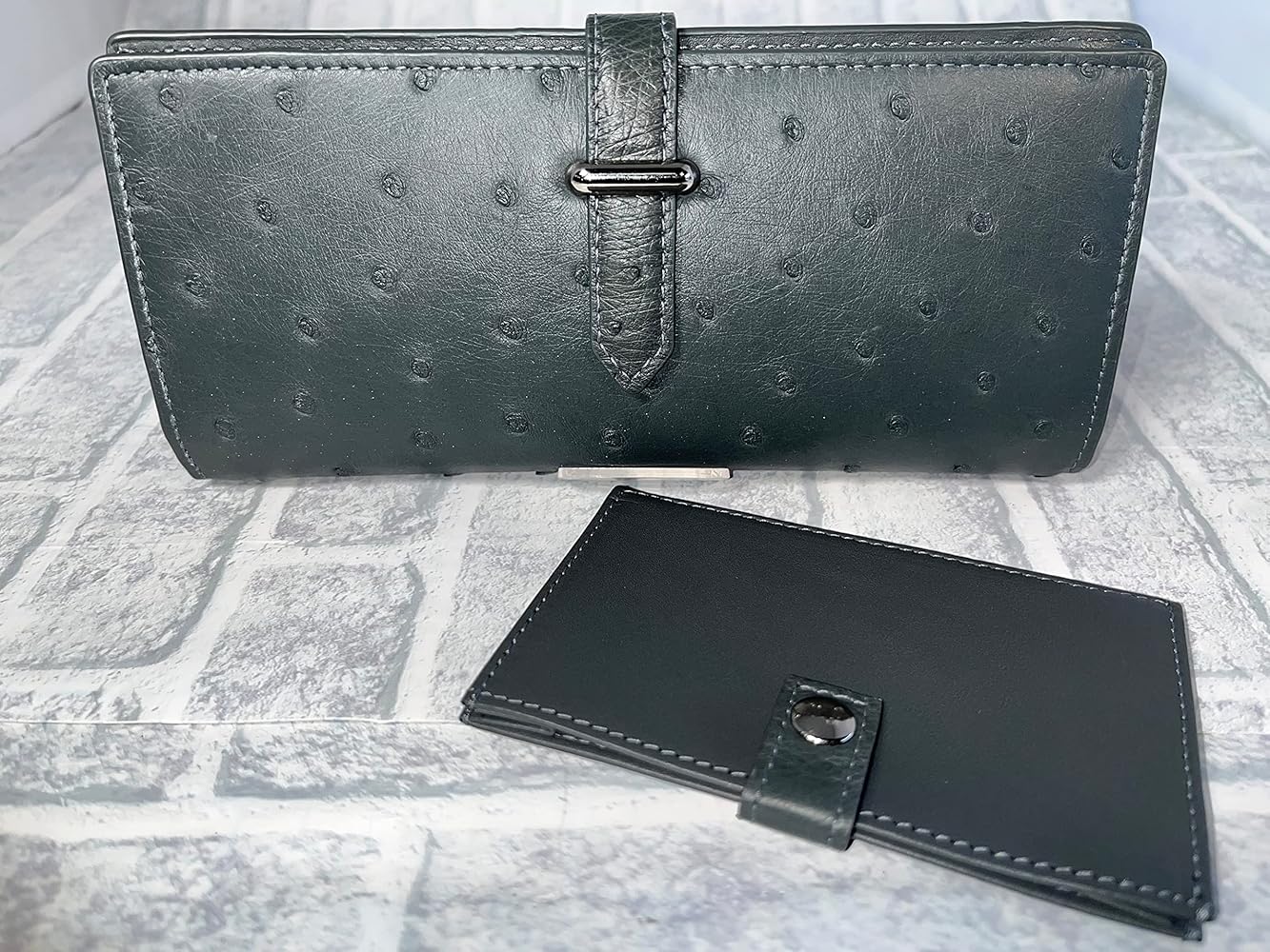 Amazon | [GUODI] グォディ 長財布 ベロ付き カブセ 型 カードケース