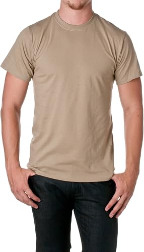 3931 FL 3930R 5 OZ 100% HD COTN TEE KHAKI 2XL