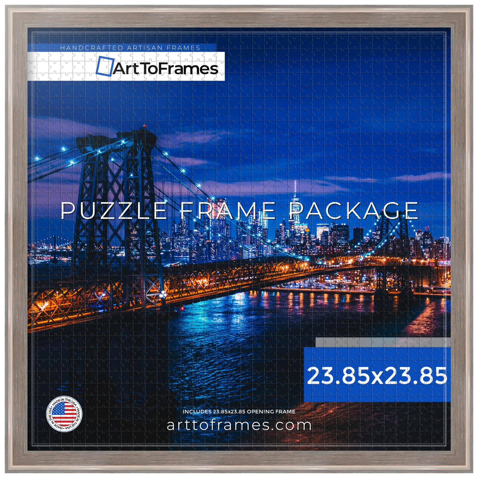 Amazon.com - ArtToFrames 23.85x23.85 INCH/60.6x60.6 CM Gray Frame