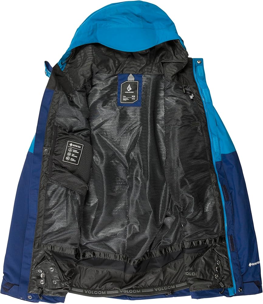 Amazon.com: Volcom Men's L Gore-Tex relaxed Fit Snowboard Jacket