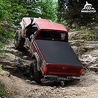 Vista 8 de Cubierta Tonneau para Caja de Camioneta Compatible con Chevy Silverado y GMC Sierra 2500 3500 HD 2020 (Nuevo) 2021 2022 2023 2024 2025 Cama de 6.9