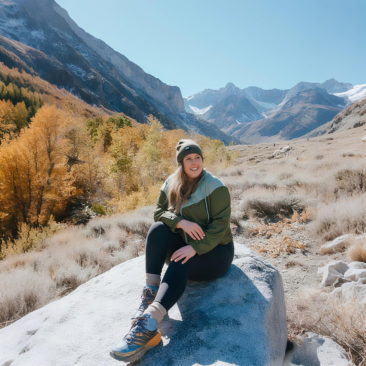 Hi Clasmix 2 Pack Plus Size Leggings for Women-High Waisted Tummy Control 1X-4X Soft Casual Yoga Pants for Curvy Women - Image 6