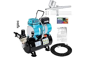 Master Airbrush Cool Runner II Dual Fan Air Compressor
