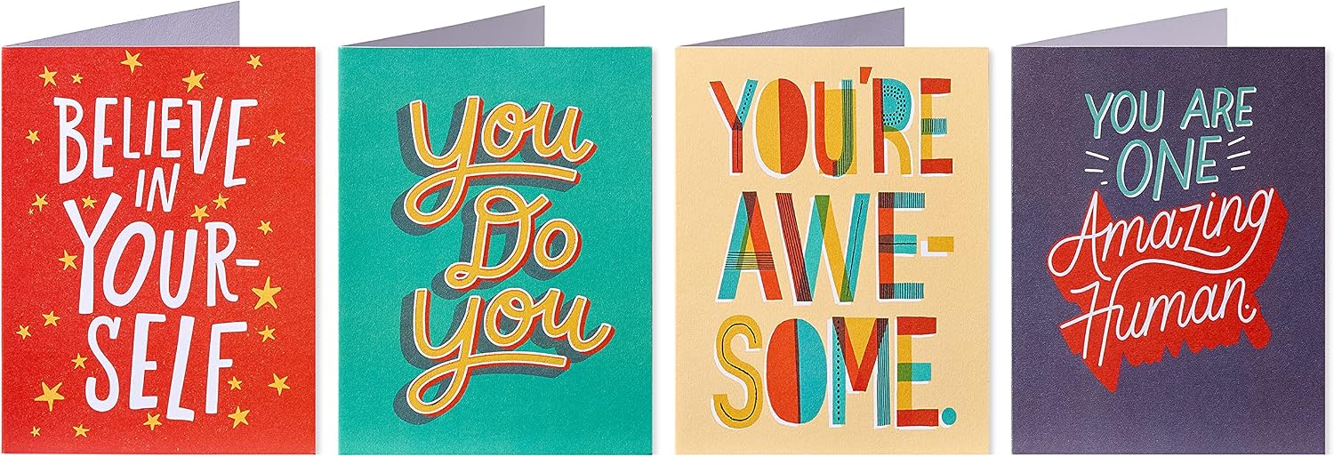American Greetings Blank Cards with Envelopes for All Occasions, Inspirational, Thank You and Thinking of You (48-Count)