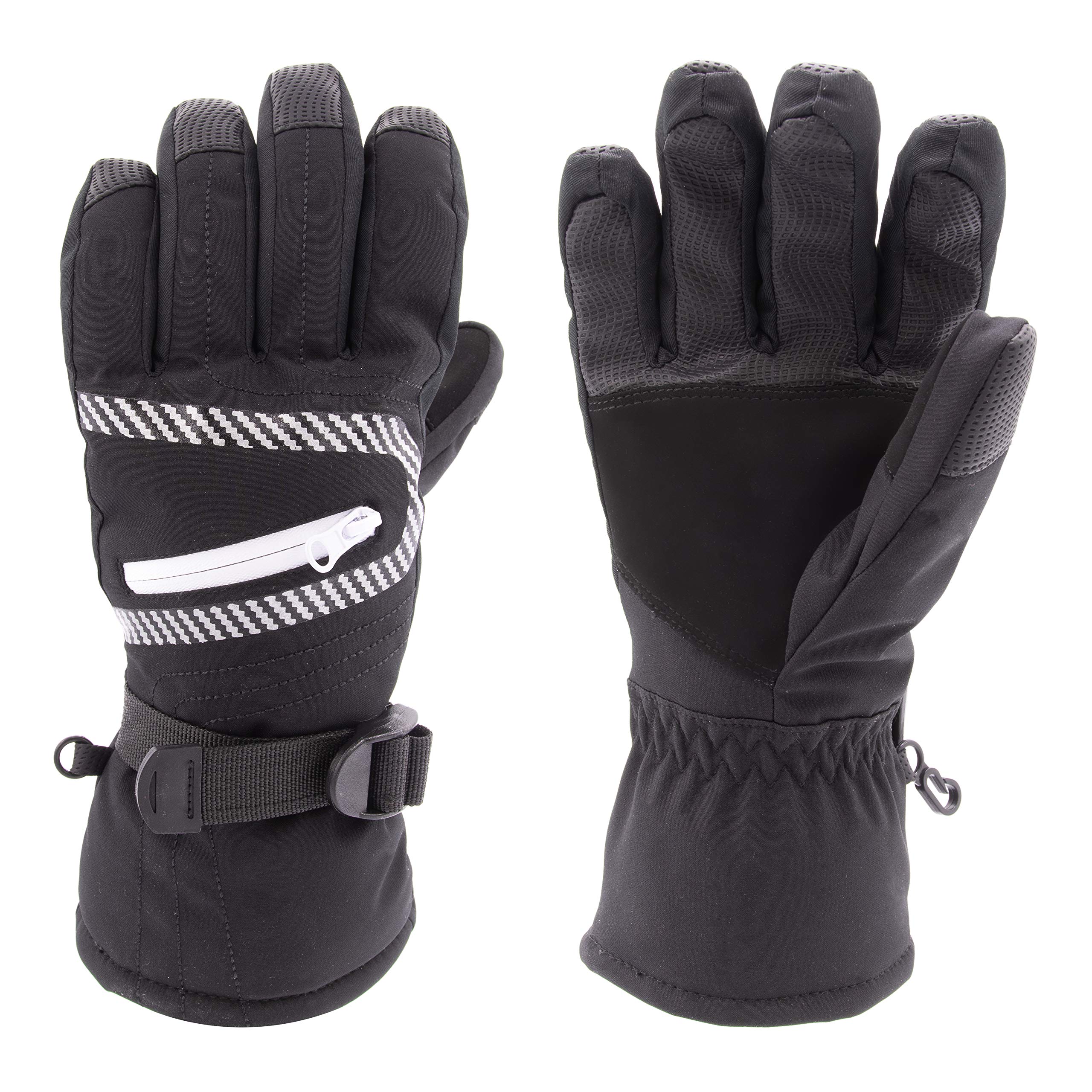 Unisex Mens & Womens Thermal Insulated Performance Water Resistant Windproof Winter Ski and Snowboarding Gloves
