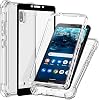 Ailiber for Nokia C100 Phone Case with Screen Protector, 2 Layer Structure Protection, Shock-Absorbing Corners TPU Bumper, Heavy Duty Full Body Protective Cover - Black
