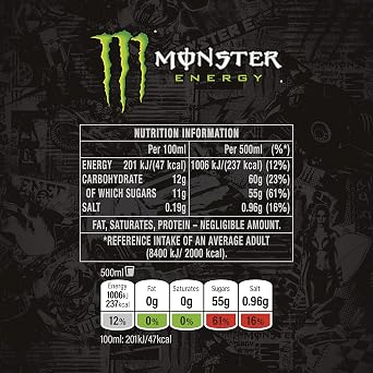 Monster Origin Energy Drink 4 x 500 ml