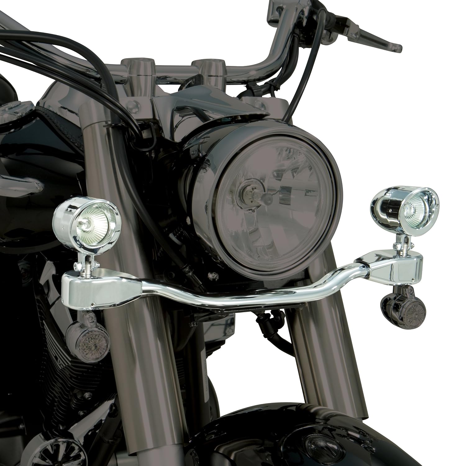 Show Chrome Accessories 63206 Mini Elliptical Driving Light Bar Kit