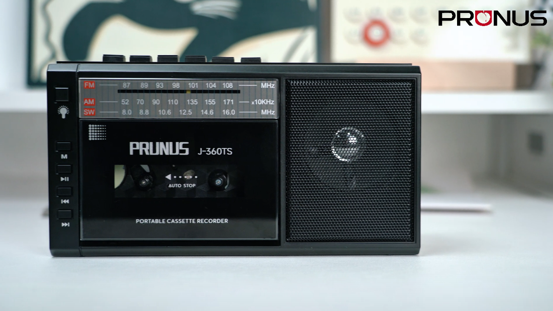Radio Cassette PRUNUS J-360 Con Bluetooth - AM/FM/SW, Solare E Ricaricabile, Torcia - Foto 8