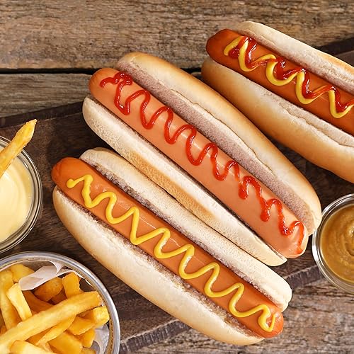 Miniatura 7 de Nostalgia Tostadora retro para perros calientes, capacidad de 2 eslabones y 2 bollos, con mini pinzas, funciona con pollo, pavo, salchichas