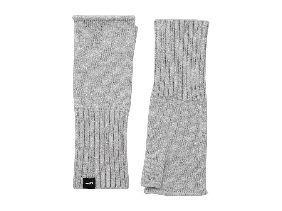 

Echo Design Active Stretch Fingerless Glove (Echo Silver II) Extreme Cold Weather Gloves, White