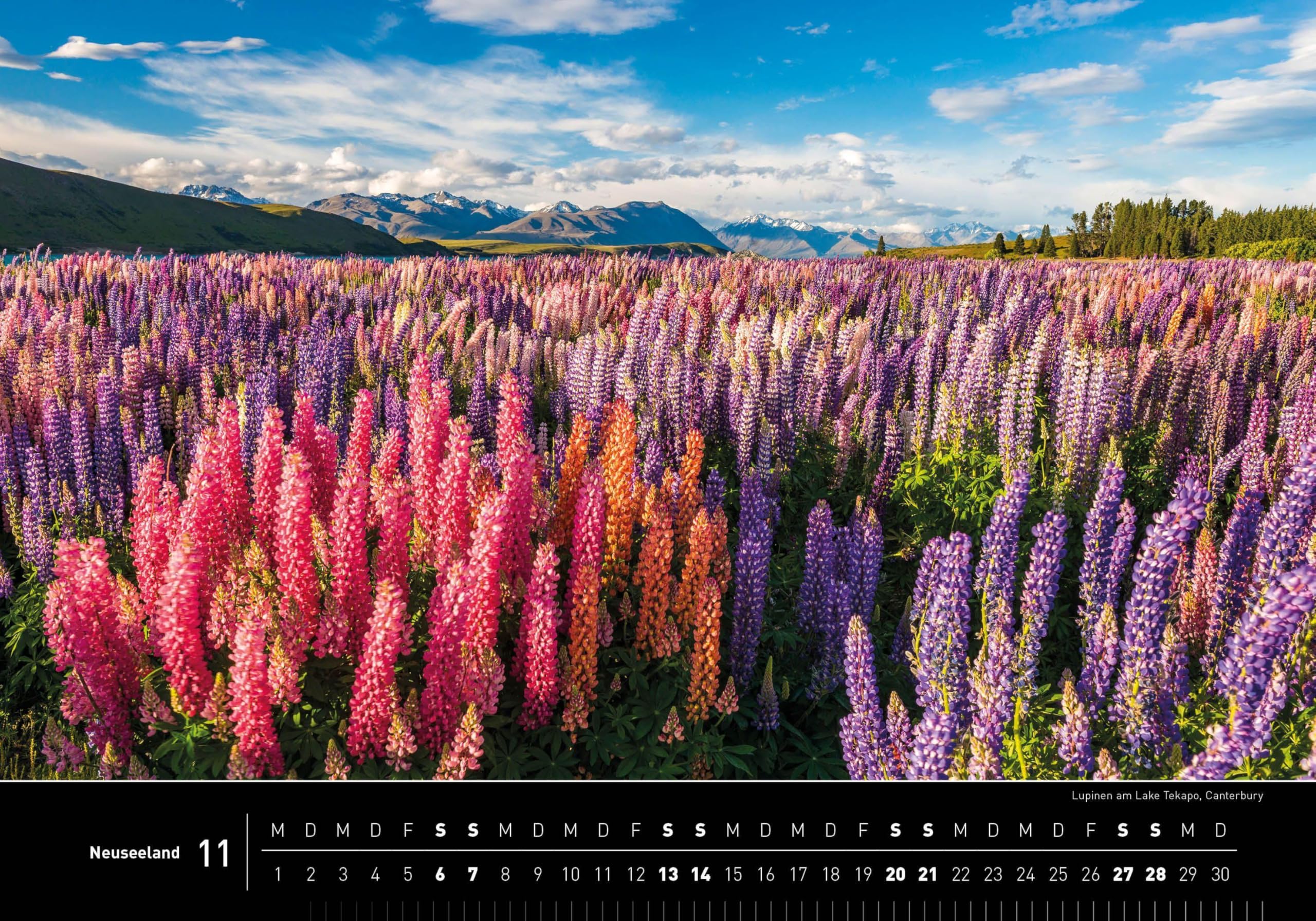Neuseeland Premiumkalender 2027