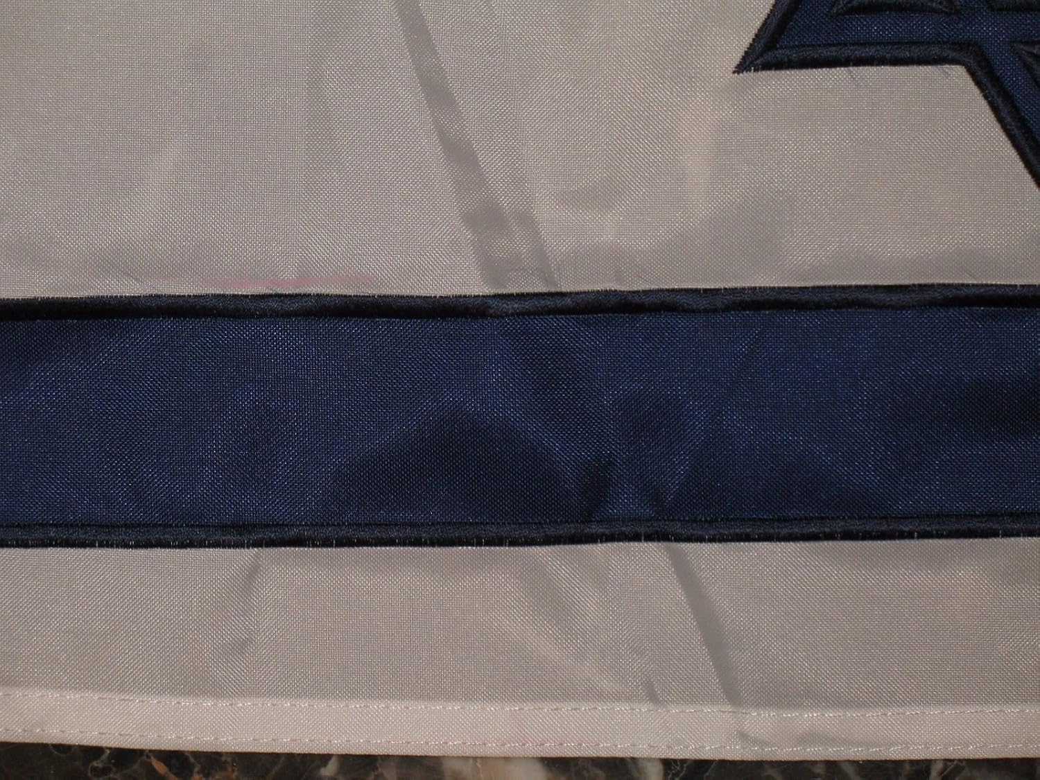 12x18 Embroidered Sewn 2ply Solarmax Nylon Israel Flag 12"x18" Grommets