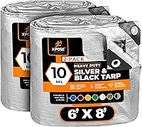 Vista 116 de Xpose Safety - Lona de poliéster resistente, 0.394 pulgadas de grosor, resistente al agua, con protección contra rayos UV, reversible