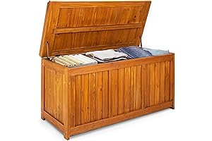 Premium 65-Gallon Deck Box for Seamless Outdoor Storage