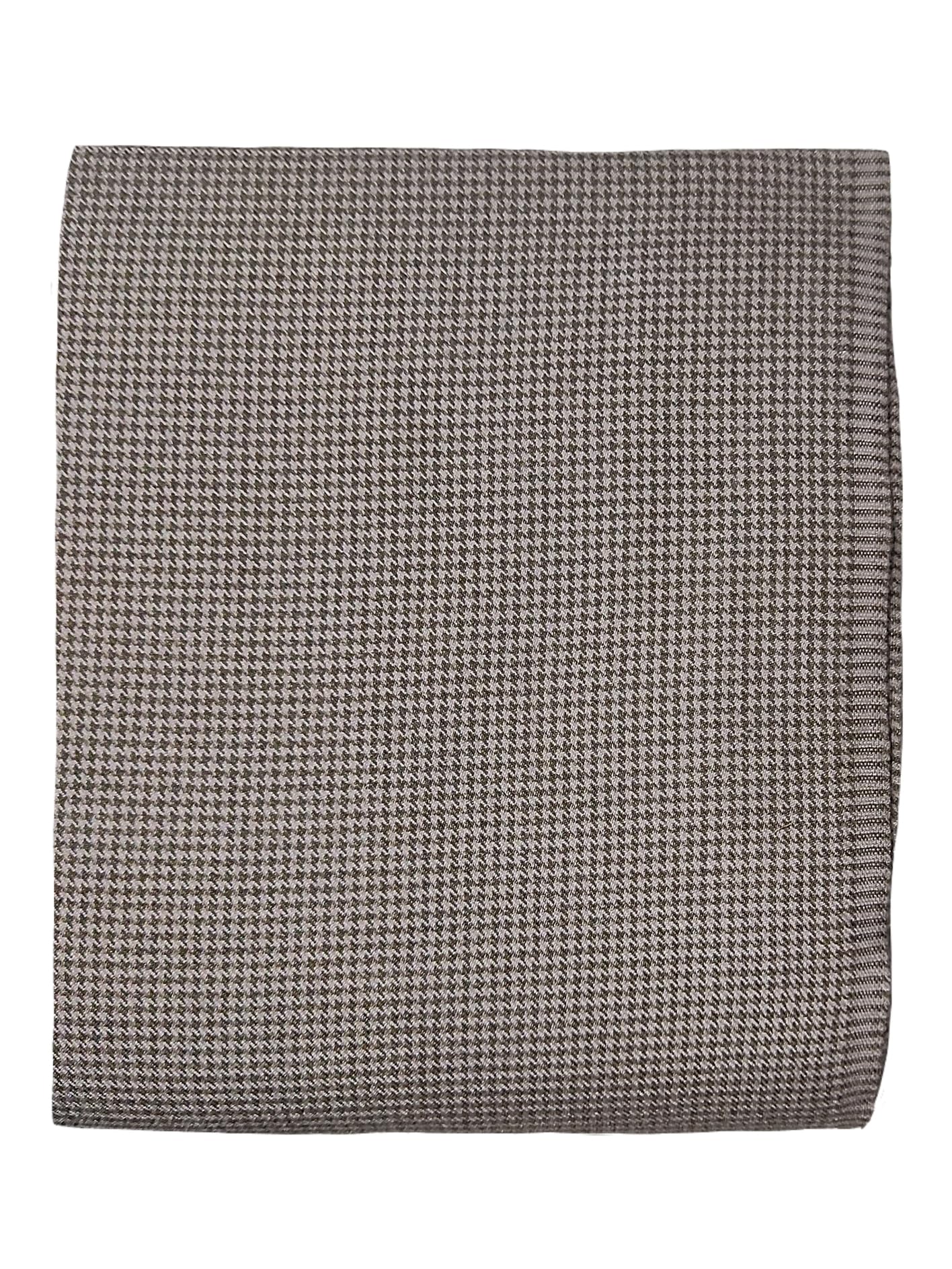 ga fashion WINTER COTSWOOL DOUBLE WOOL UNSTITCHED CHECK FABRIC for Men's Shirt,Long kurta.PURE CASHMILON ACRYLIC WOOLEN HEAVY RAZING both SIDE,Width-44 inch,Length-2.25meter,Binny Check LIGHT FAWN-picture-52