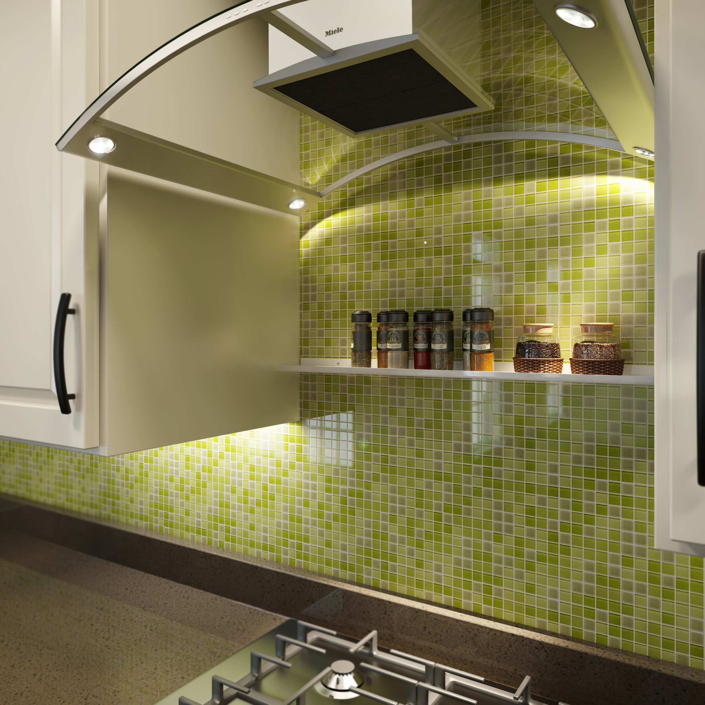 OVER THE RANGE Shelf, Floating/Reversible Ledge, Spice Rack, Mug Display 30