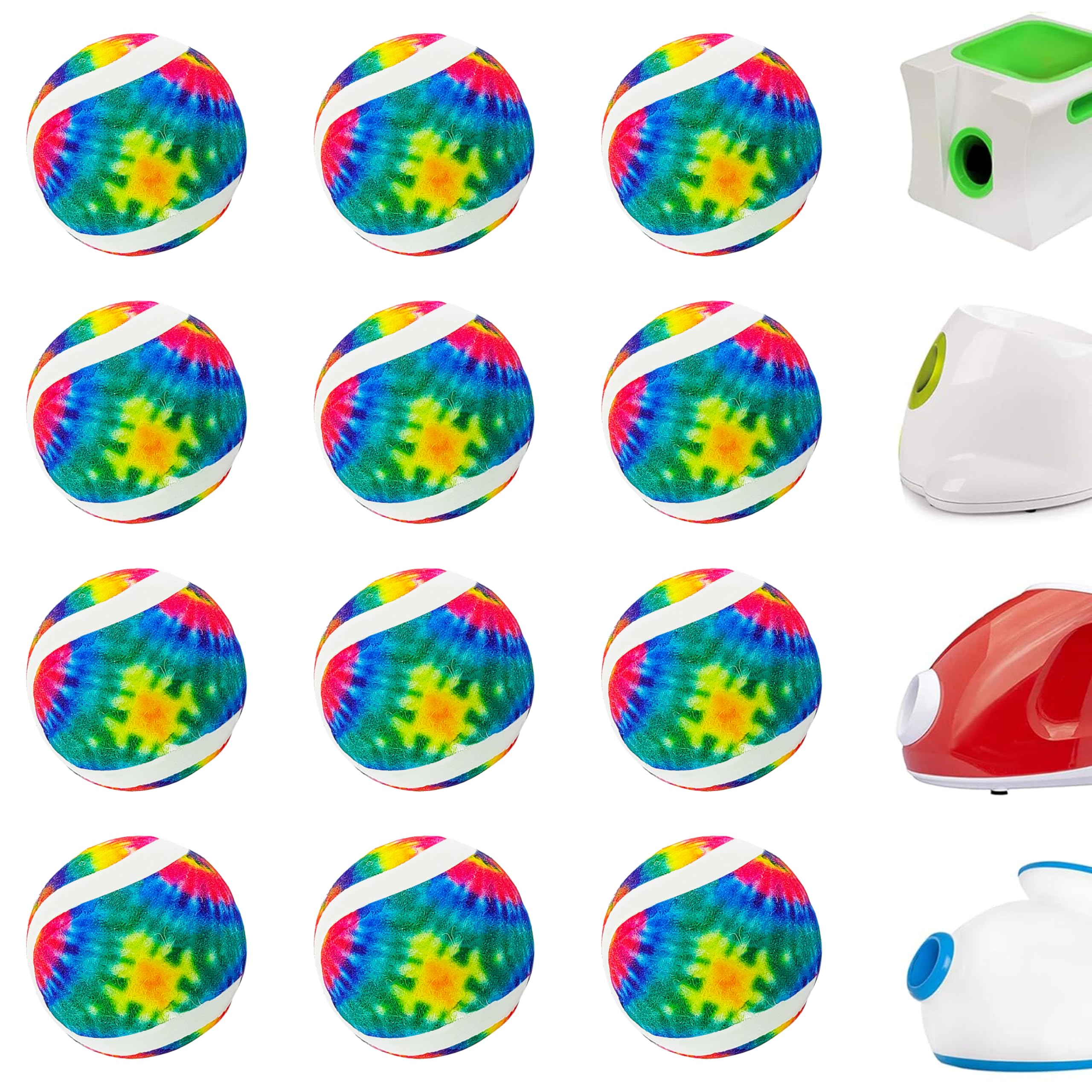 NICERINC PET X-Small Dog Tennis Balls Dog Toys Ball 1.5