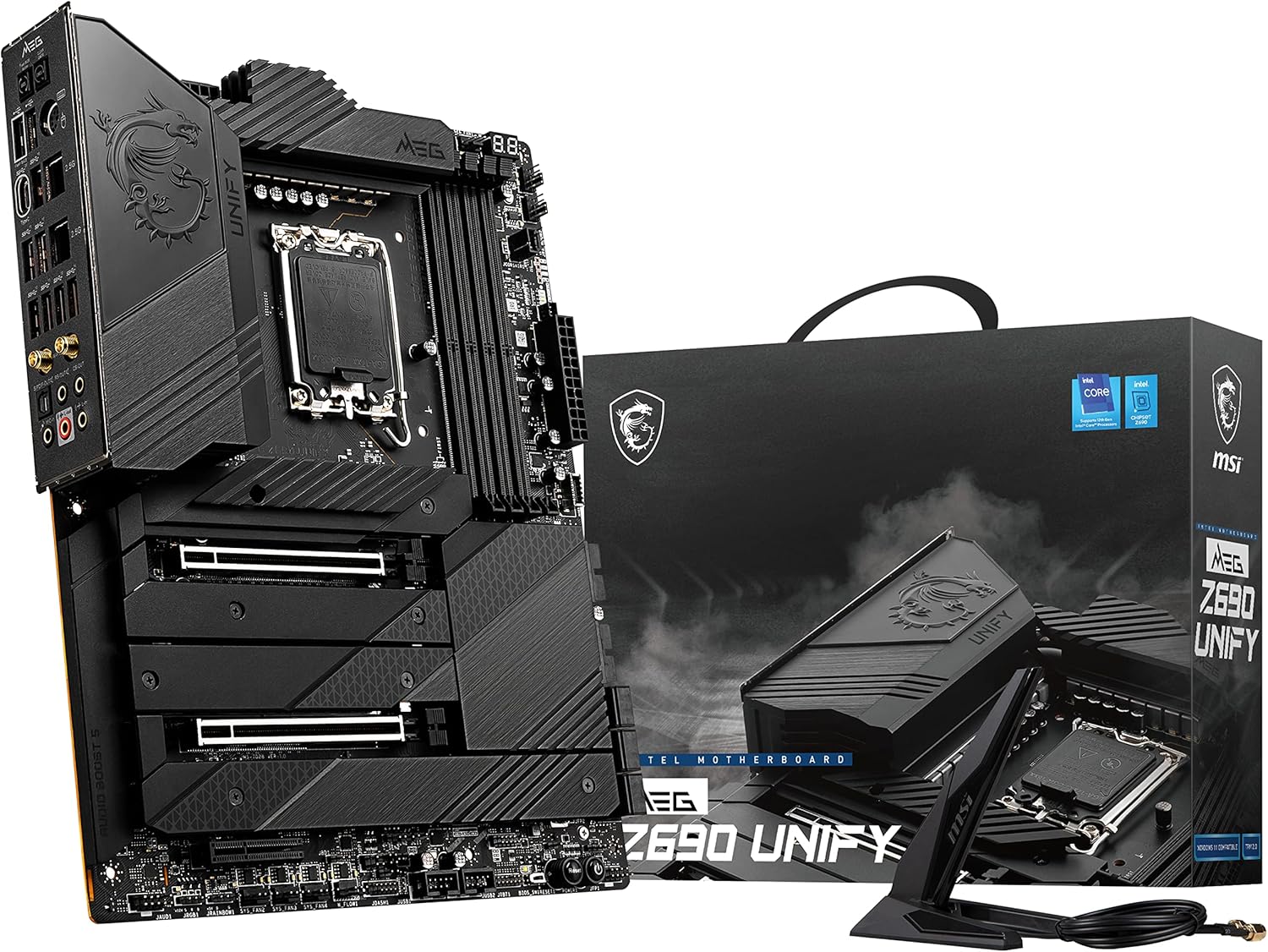 MSI MEG Z690 UNIFY Gaming Motherboard ATX Supports Intel Core 12th