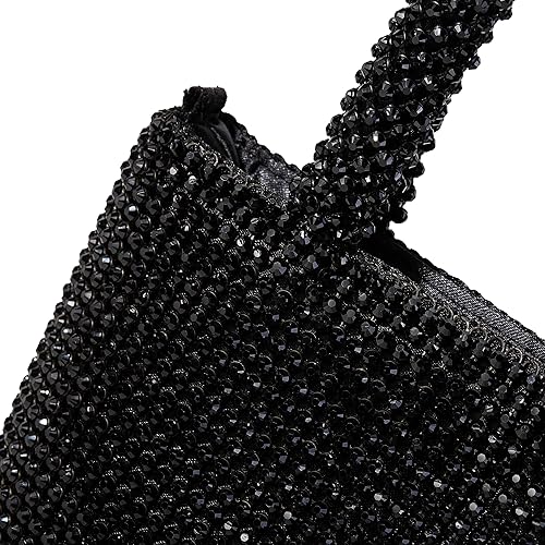 Miniatura 8 de Bolso de mano de noche para mujer para mujer, brillante, fiesta, cóctel, graduación, bolso formal de boda elegante