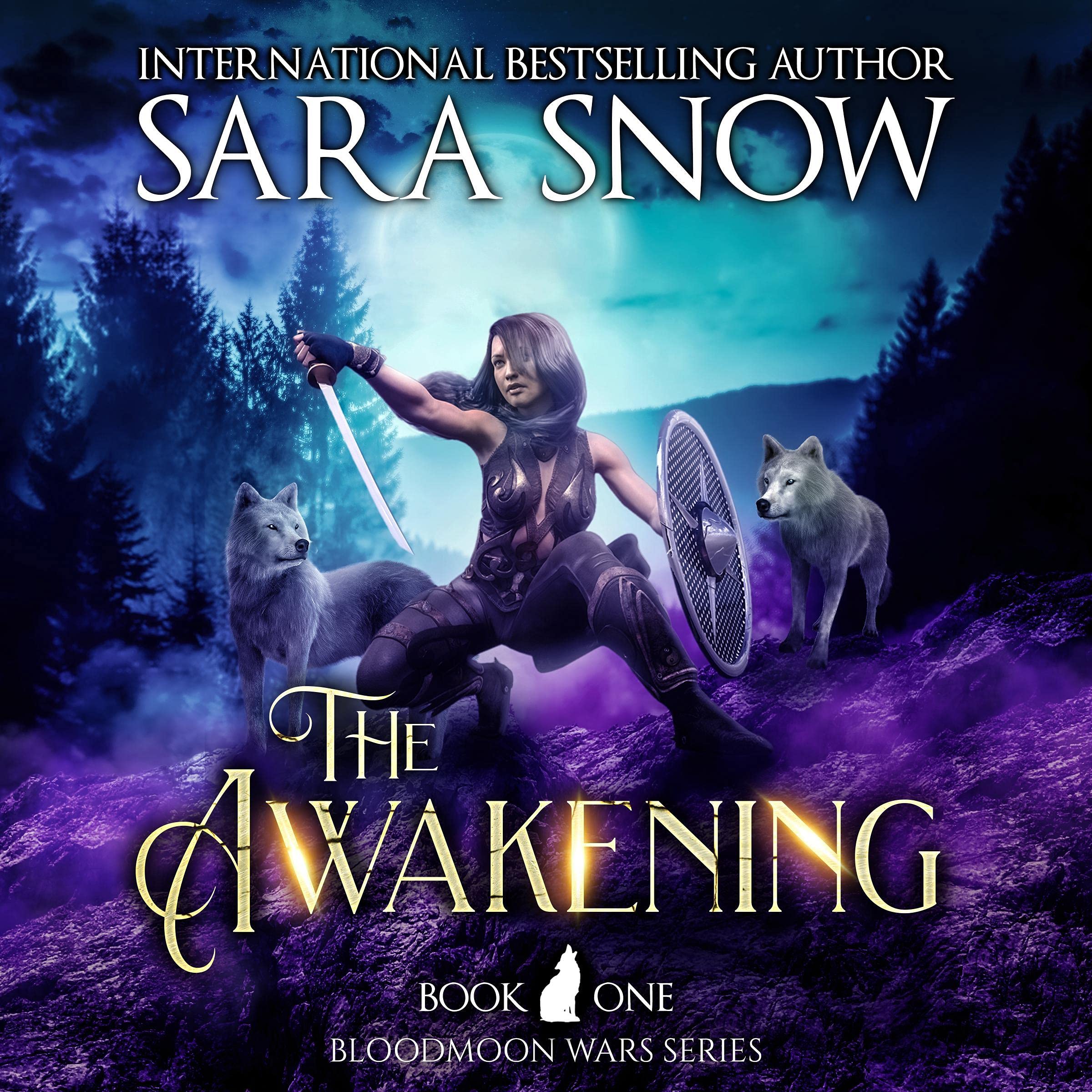 Cover art for The Awakening: Book 1 of The Bloodmoon Wars