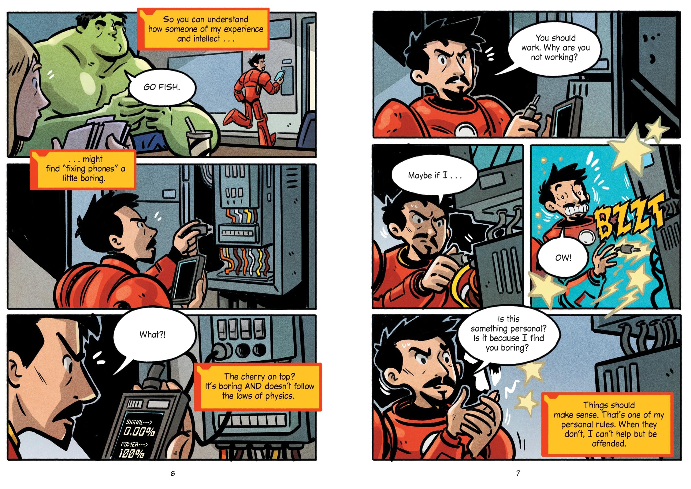 Iron Man: Something Strange! (A Mighty Marvel Team-Up) : An Original Graphic Novel: Volume 4