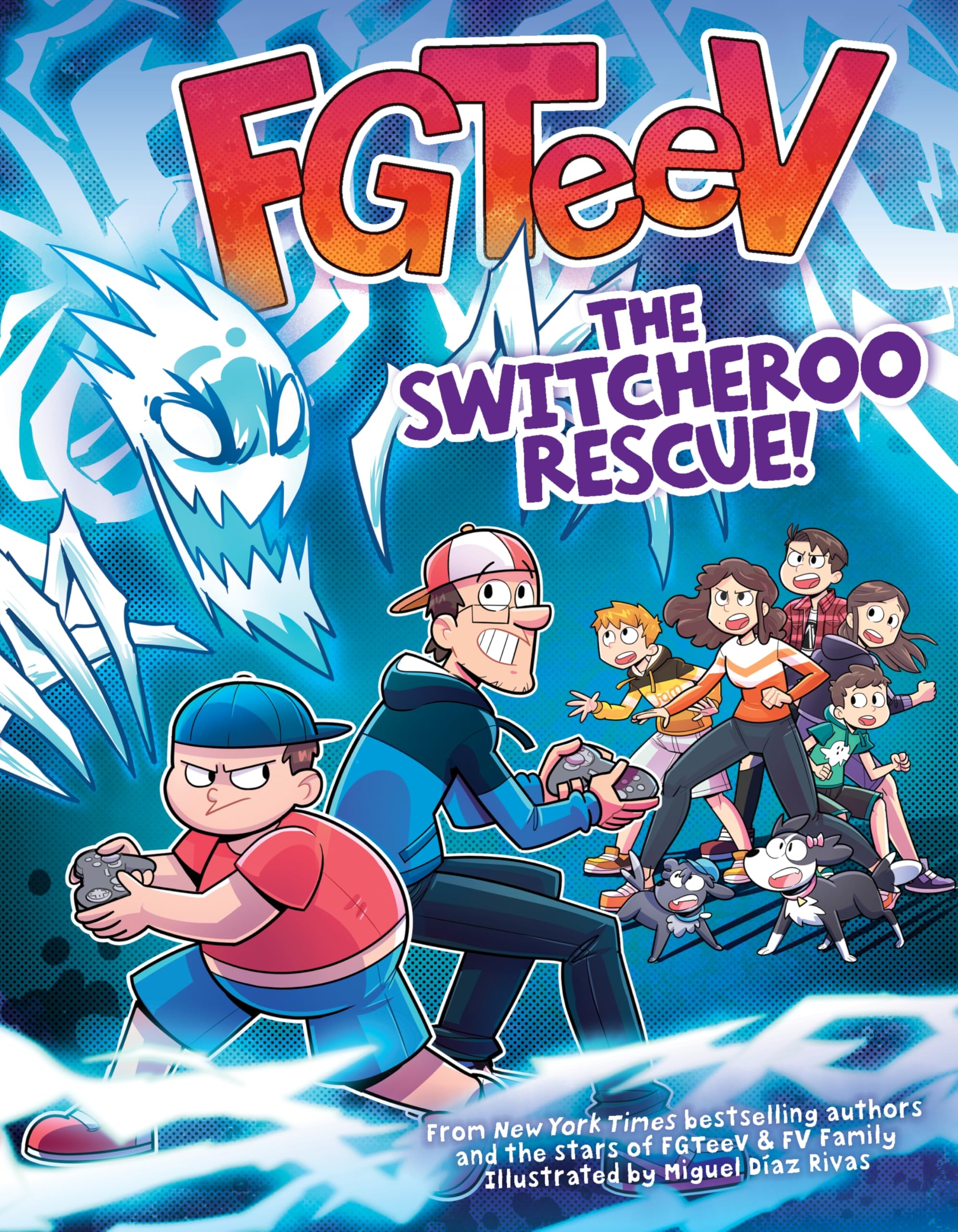FGTeeV: The Switcheroo Rescue!: A Graphic Novel―A Graphic Novel Adventure of Gaming Frenemies, Body Swaps, and Ghostly Mayhem (FGTeeV, 11)