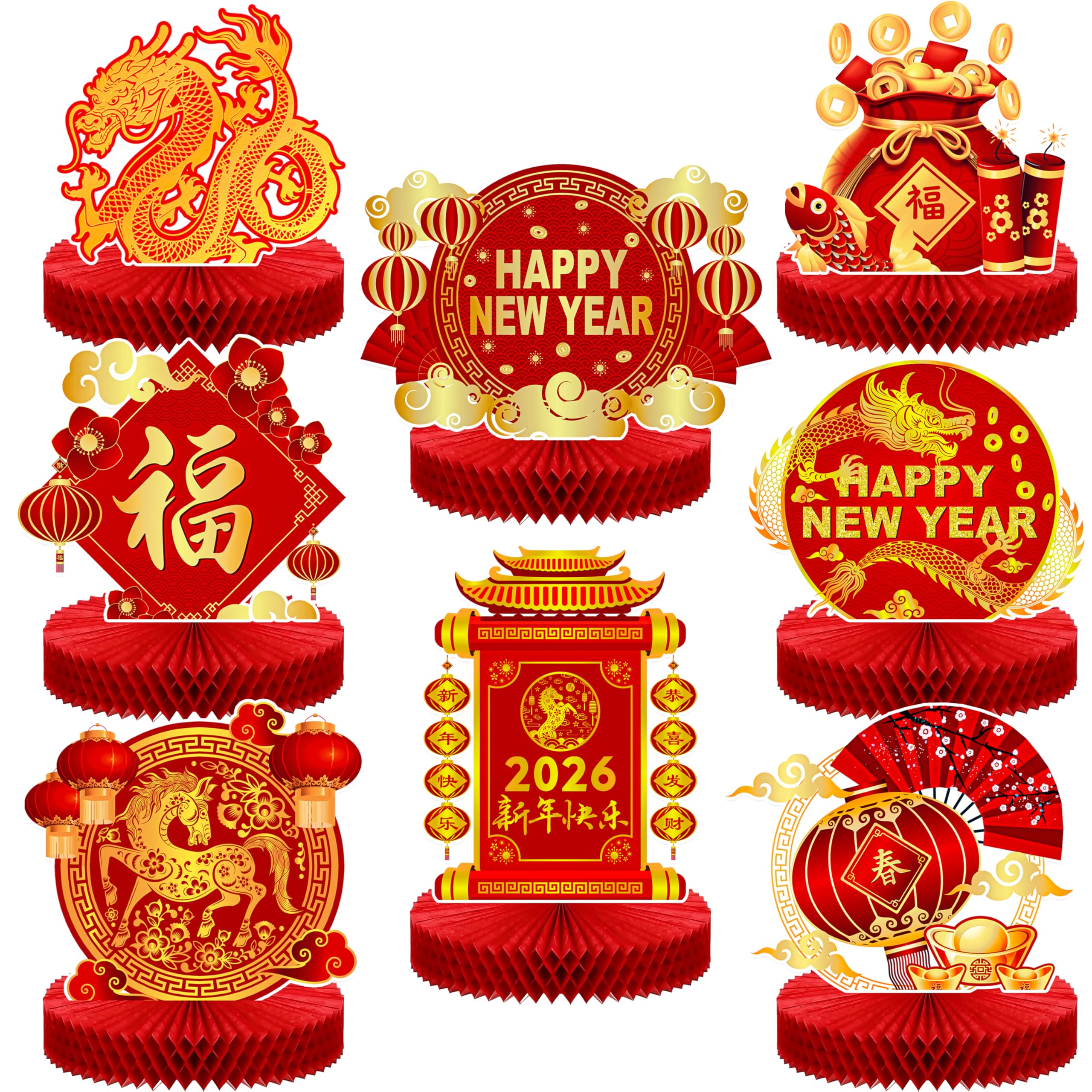Locker.Ink | 23 Festive Decorations to Ring in the Lunar New Year C L Centerpieces