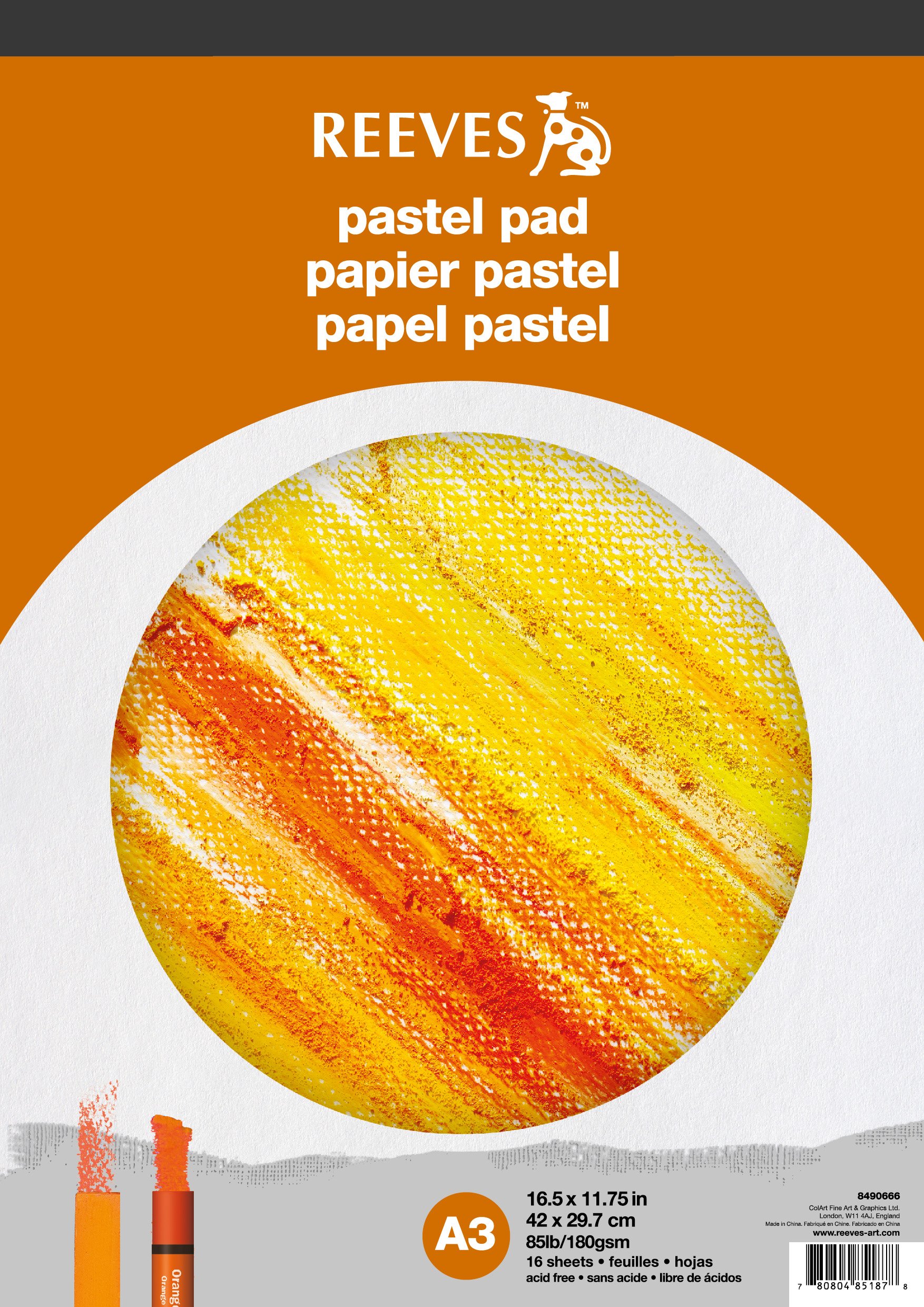 Reeves Pastel Pad 16.5 x 11.75 inch - A3, 16 Sheets