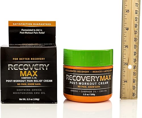 Miniatura 7 de RecoveryMax  Crema para después del entrenamiento  Para uso en el programa de entrenamiento físico para acelerar la recuperación muscular  Reducir