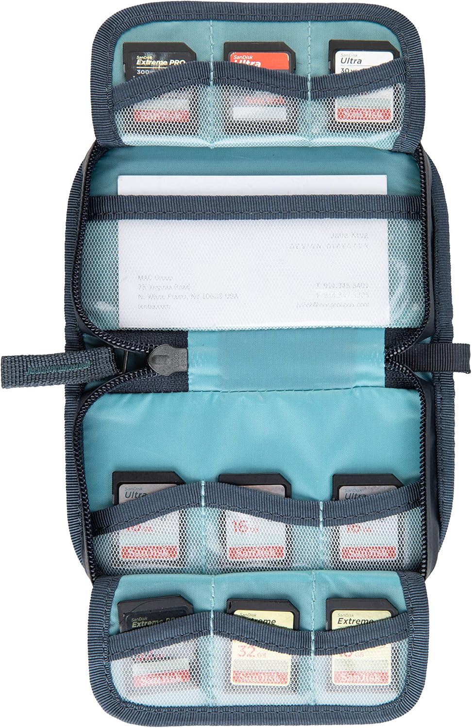 Shimoda 520-081 SD Card Wallet, Camera Case, Parisian Nights