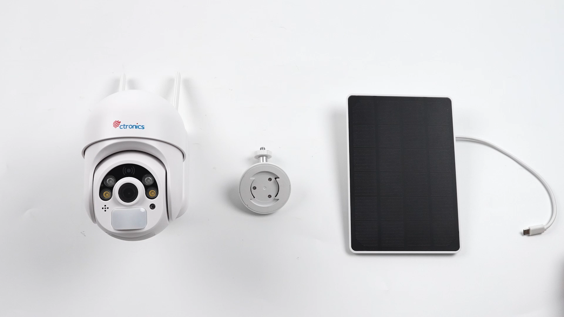 4K 8MP Caméra Surveillance Extérieure WiFi 2,4/5GHz, Ctronics Caméra IP